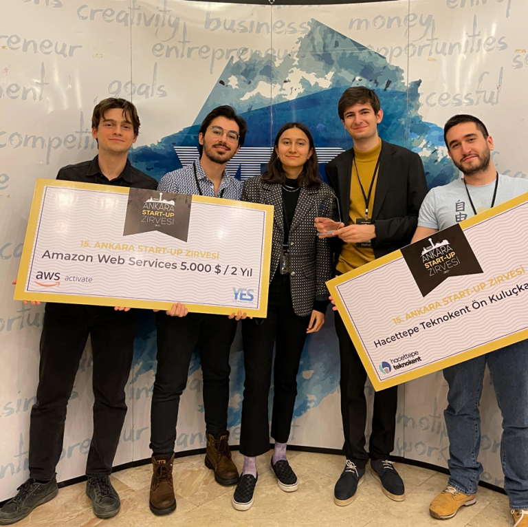 15. Ankara Startup Zirvesinde Üçüncülük Ödülü